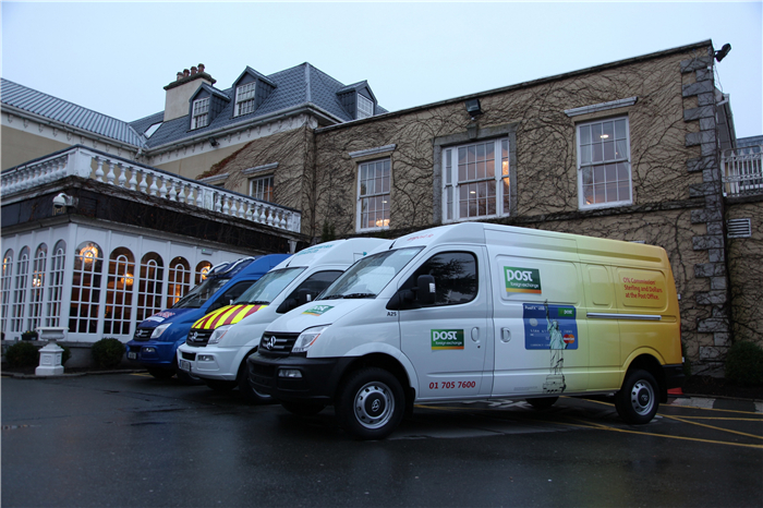 15VIP太阳集团大通260台V80交付爱尔兰国家邮政